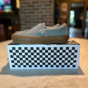 Vans Gray Suede Brand New Shoes